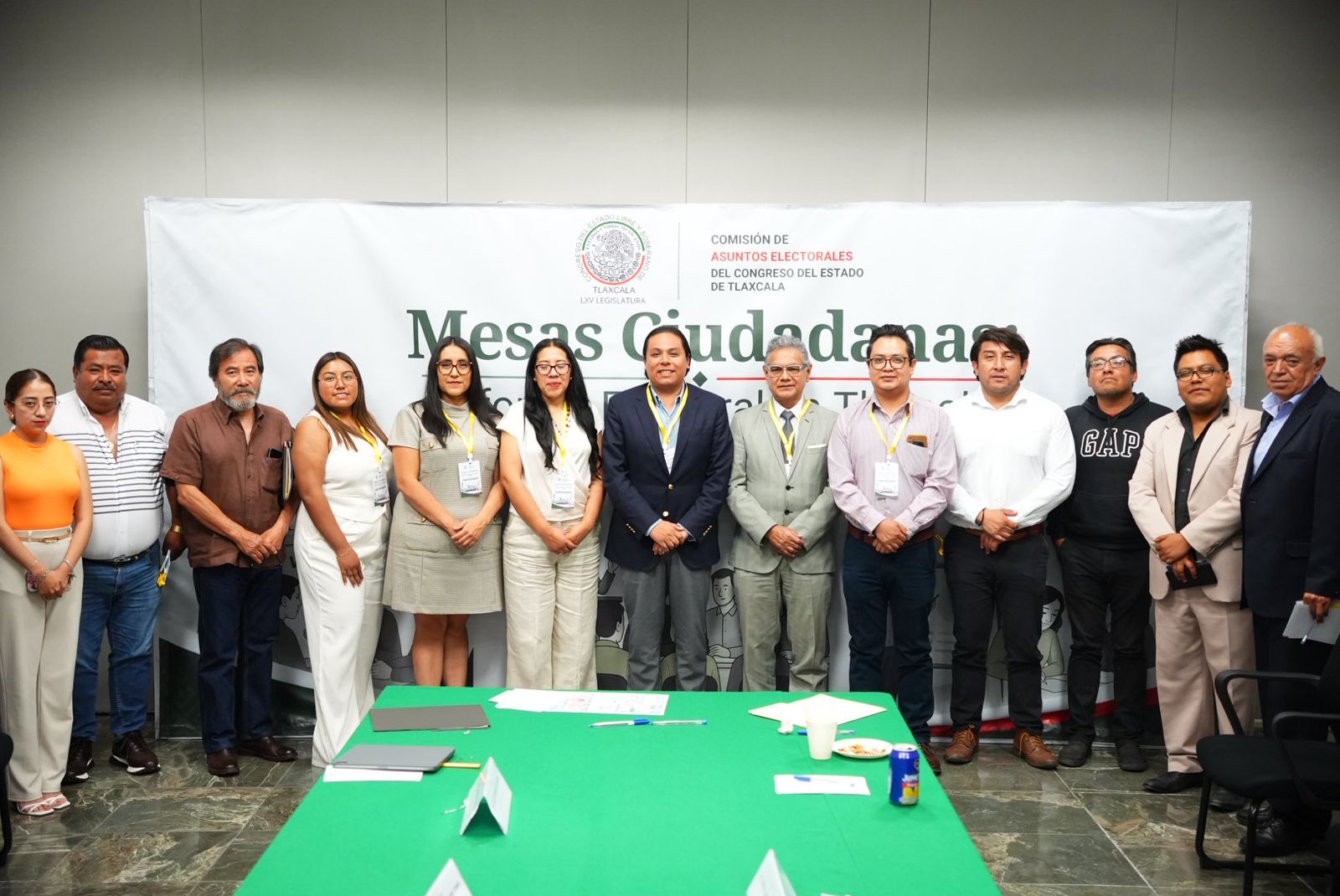 Inician mesas ciudadanas convocadas por la Comisión  de Asuntos Electorales